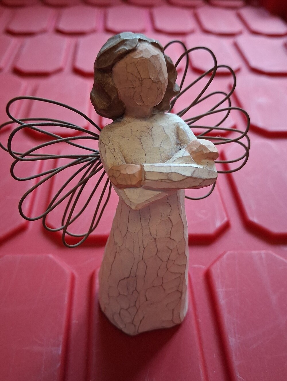 Willow Tree Statue Angel of Strength Figurine 2001